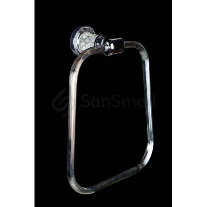 Кольцо для полотенца Boheme Murano Crystal 10905-CRST-CH хром