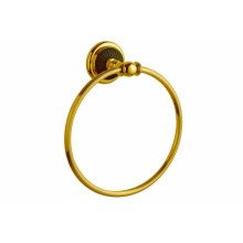 Кольцо для полотенца Boheme Palazzo Nero 10155 золото