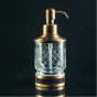 Дозатор для жидкого мыла Boheme Royal Crystal 10929-BR бронза