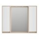 Зеркало со шкафчиками Brevita Balaton 100 белое/бежевое ++17 410 руб