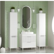 Мебель для ванной Brevita Enfida 70 напольная бела...
