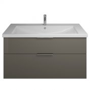 Мебель для ванной без подсветки Burgbad Eqio SEZA123 серый глянец