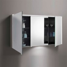 Зеркальный шкаф Burgbad Eqio 120 серый