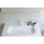 Мебель для ванной Burgbad Fiumo 100 дерево/белая
