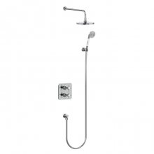 Душевая система Burlington Guild GUSHOWERPACKSQ3C хром