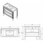Мебель для ванной Caprigo Albion Concept 100