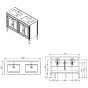 Мебель для ванной Caprigo Albion Concept 120-2