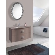 Мебель для ванной Caprigo Nokturn 90 со стеклянной...