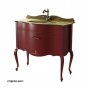 Мебель для ванной Caprigo Bourget 90 со стеклянной раковиной