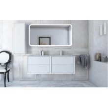 Мебель для ванной Cezares Bellagio 140-2 Bianco Opaco
