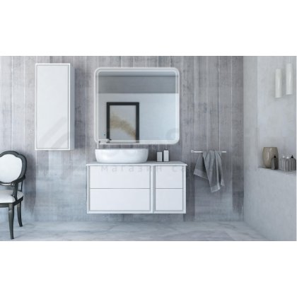 Мебель для ванной Cezares Bellagio 106-S Bianco Opaco