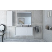 Мебель для ванной Cezares Bellagio 106-L Bianco Opaco