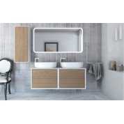 Мебель для ванной Cezares Bellagio 140-2-S Rovere ...