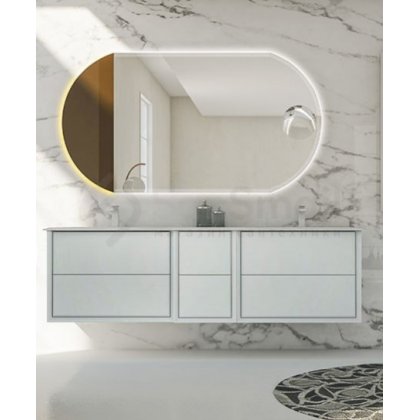 Мебель для ванной Cezares Bellagio 176 Bianco Opaco