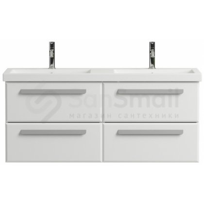 Тумба с раковиной Cezares Eco 120-CZR-1200/480-2-LV-MR-ECO-RS156SC.3/320 Bianco Opaco