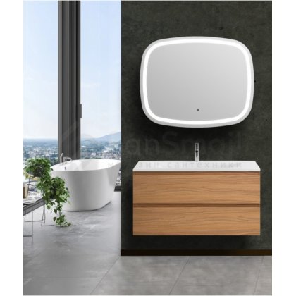 Мебель для ванной Cezares Molveno 100-CEZ1000/500-LV-MR Noce Chiaro