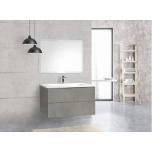 Мебель для ванной Cezares Premier-HPL-EST 100 Cemento Struttura