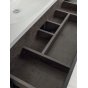 Мебель для ванной Cezares Premier-HPL-EST 100 Cemento Struttura