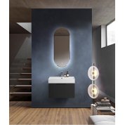 Мебель для ванной Cezares Premium Plisse 70-2 Nero...