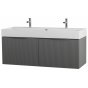 Мебель для ванной Cezares Premium Plisse 120-4 Grigio Nuvola