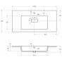 Мебель для ванной Cezares Slider 100-PI черный фьюжн