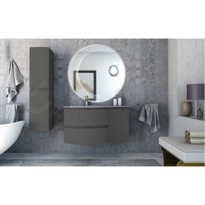 Мебель для ванной Cezares Vague 104-L Grigio Talpa Opaco