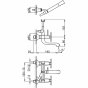 Смеситель для ванны Cisal Cherie CX0001206T