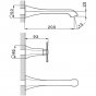 Смеситель для раковины Cisal Cherie CX0135106T