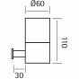 Стакан Cisal Xion XI090501D1