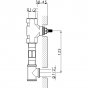 Внутренняя часть смесителя для раковины Cisal ZA03351004