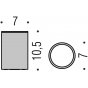 Стакан Colombo Mini W4941.HPS1