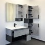 Мебель для ванной Comforty Франкфурт 90 бетон светлый