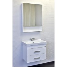 Мебель для ванной Comforty Никосия 60П белый глянец