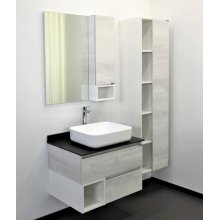 Мебель для ванной Comforty Прага 75 T-Y9378 дуб белый