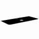 Столешница Corozo Алабама 80 черная ++5 487 руб