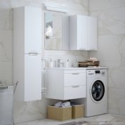 Мебель для ванной Corozo Алиот 120 белая повесная