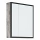 Зеркало-шкаф Corozo Айрон 60 черный/антик ++12 974 руб