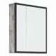 Зеркало-шкаф Corozo Айрон 70 черный/антик ++13 160 руб
