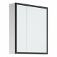 Зеркало-шкаф Corozo Айрон 60 черный/белый ++11 346 руб