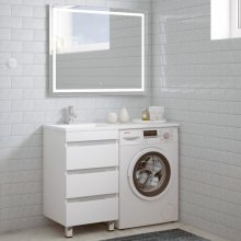 Мебель для ванной Corozo Джерси 110 белая