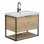 Мебель для ванной Corozo Фрейм 70 сонома