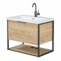 Мебель для ванной Corozo Фрейм 70 сонома