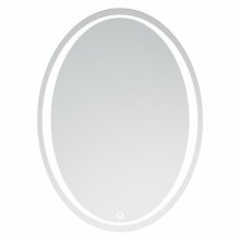 Зеркало с подсветкой Corozo Капелла 57x77 белое