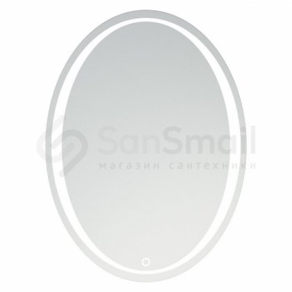 Зеркало с подсветкой Corozo Капелла 57x77 белое