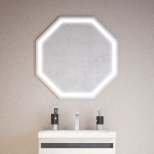 Зеркало с подсветкой Corozo Каре 70x70