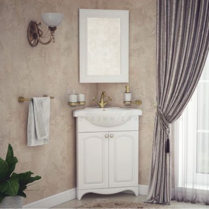 Мебель для ванной Corozo Классика 65 белая