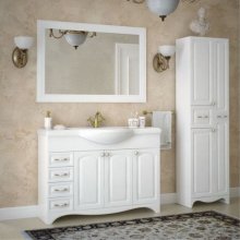Мебель для ванной Corozo Классика 120 белая