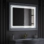 Зеркало с подсветкой Corozo Классика 120 белое