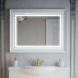 Зеркало с подсветкой Corozo Классика 105 белое