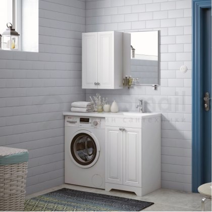 Мебель для ванной Corozo Леон 110 белая